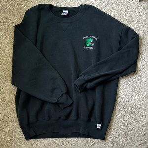 Russell Athletic Black Crewneck Sweater